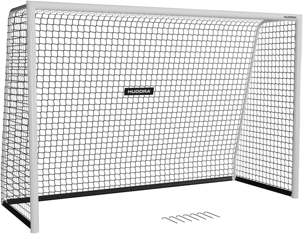 Hudora 'Advanced 300' Fußballtor, Stahlrohrrahmen weiß, 300x200 cm Bild 7