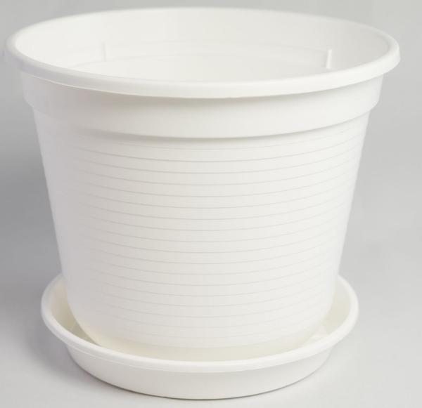 Geli Blumentopf Blumentopf Standard mit Untersetzer in versch. Größen und Farben groß