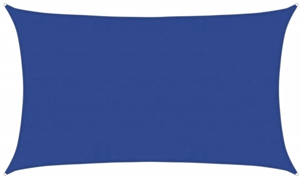 vidaXL Sonnensegel 160 g/m² Rechteckig Blau 5x8 m HDPE 311523