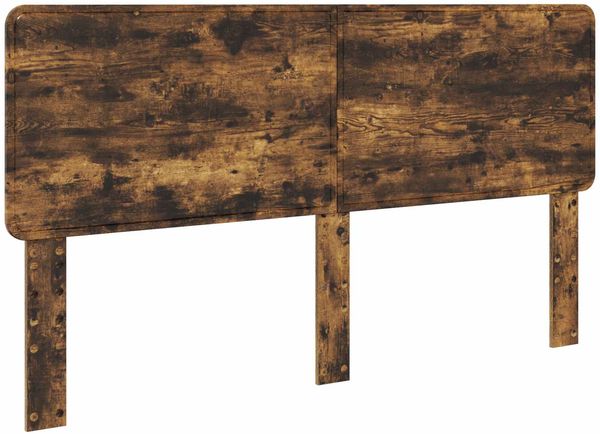 vidaXL Bettrahmen Geräucherte Eiche 200 x 200 cm Holzwerkstoff 3412746 Bild 7