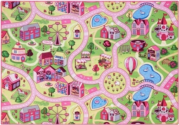 Spielteppich - Pink Tivoli - 140 x 200 cm