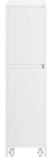 SoBuy BZR111-W Badunterschrank, MDF, Lackiert, Weiß, 60 x 75 x 17 cm