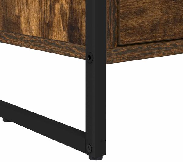 vidaXL TV-Schränk Raucharbe 100 x 36 x 49.5 cm Holzwerkstoff 886620 Bild 10