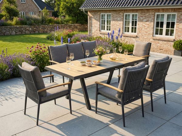LC Garden »Avento« Gartenset Gartentisch