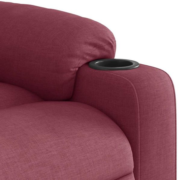 vidaXL Relaxsessel Weinrot Stoff 4019922 Bild 8