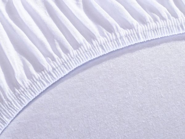 Hometex Premium Textiles Spannbettlaken Exclusive Topper-Spannbettlaken, Jersey, Für Matratzentopper und Boxspringbett Topper Bild 4