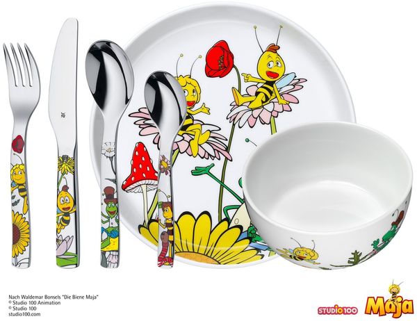 WMF Kinderbesteck-Set 6-tlg. Biene Maja