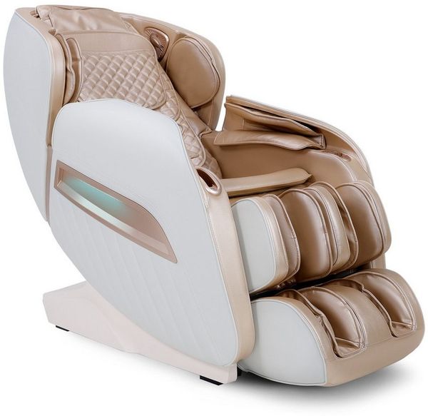 NAIPO Massagesessel Shiatsu Zero-Gravity Massagestuhl, Wärmetherapie, 3D Surround-Sound, USB, Bluetooth, Award Winner