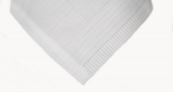 texpot Tischdecke Tafeltuch Atlaskante Breite 130 cm Damast weiß Baumwolle (1-tlg)