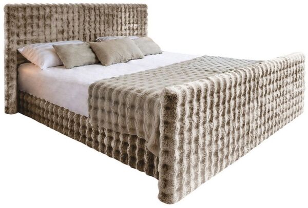 Kaiser Möbel Boxspringbett mit bettkasten, matratze, topper, BLANKET stoff Bubble, Bettkasten und Topper, inklusive Matratze, Mehrere Dimensionen
