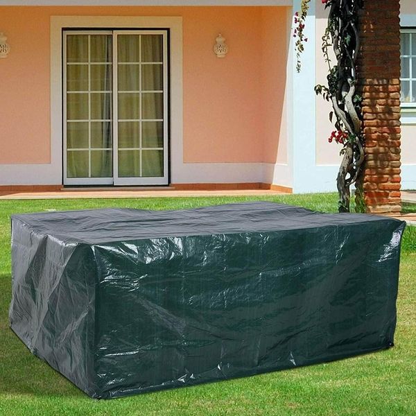 Gartenmöbel Abdeckung wasserdicht Anti-UV Grün 170x95x70cm