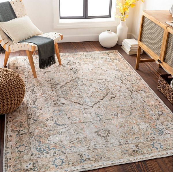 Surya CLARA Teppich Rosa 200 cm 274 cm 200x274 cm