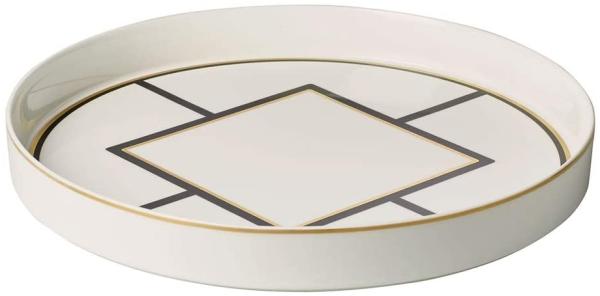 Servier / Dekoschale 33 x 33 x 4 cm MetroChic Gifts Villeroy & Boch Signature Schale, Spülmaschinenfest