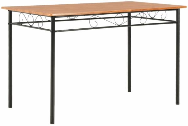 vidaXL Esstisch Braun 120×70×75 cm MDF 281402