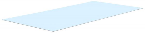 Glasplatte Maui (Farbe: klarglas)