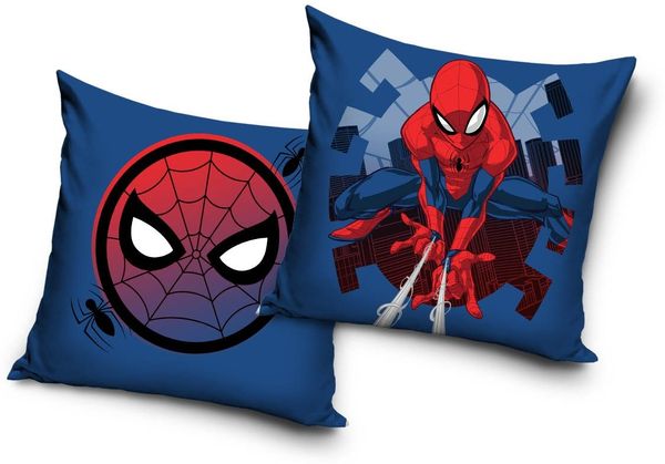 MARVEL Dekokissen Spiderman Velour Kissen Dekokissen 40 x 40 cm