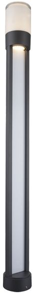 LED Stehleuchte, Up & Down, Alu, grau, H 110 cm