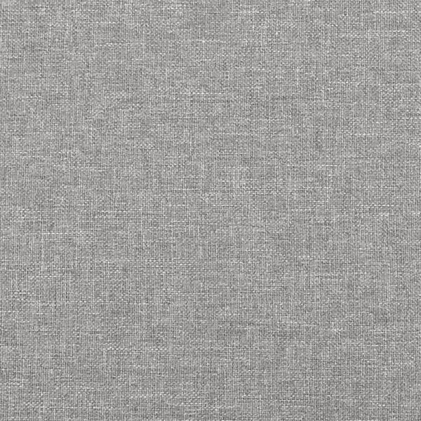 Boxspringbett Hellgrau 200x200 cm Stoff [3120985] Bild 8