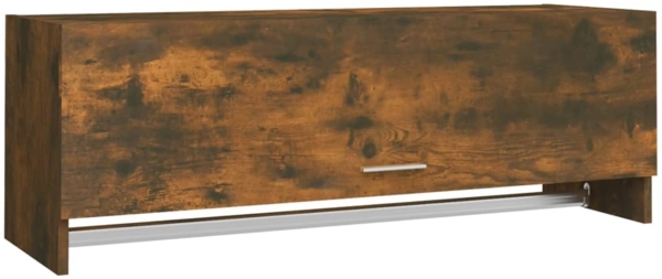 vidaXL Kleiderschrank Räuchereiche 100x32,5x35 cm Holzwerkstoff 815213