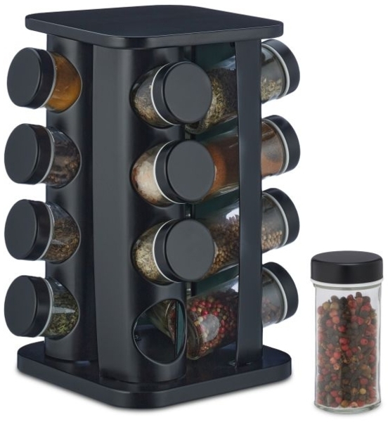 Gewürzkarussell mit 16 Gewürzgläsern 10043746