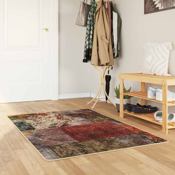 vidaXL Teppichläufer MARSA Mehrfarbig 80 x 200 cm Polyester und PVC 42023243