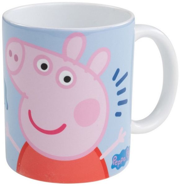 United Labels® Tasse Peppa Wutz Tasse Peppa Kaffeetasse Becher Kaffeebecher 320 ml, Keramik