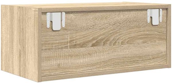 2 pcs TV-Schrank, Lowboard TV Sonoma-Eiche 60x31x25,5 cm Holzwerkstoff Bild 7
