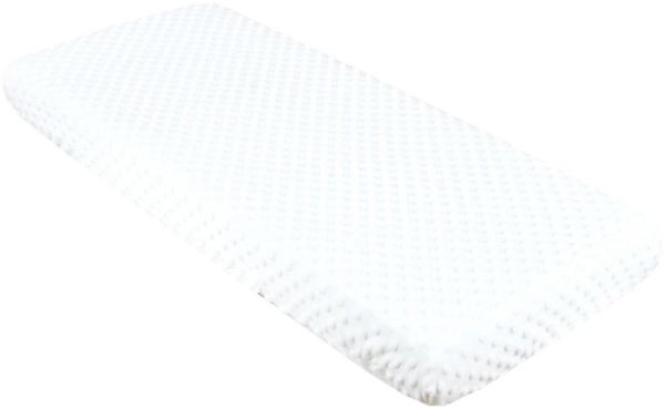 BABYLUX Spannbettlaken 40 x 90 x 10 Bettlaken Spannbetttuch Laken Minky Weiß