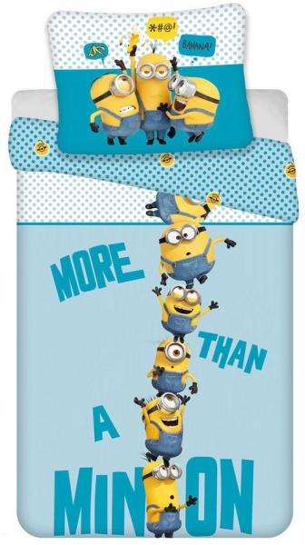 Minions Kinderbettwäsche Minions, Polyester, 2 teilig