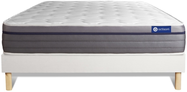 Actiflex zen Matratze 160x210 cm + Bettgestell mit Lattenrost, Härtegrad 2, Taschenfederkern und Memory-Schaum, Höhe : 26 cm Bild 5