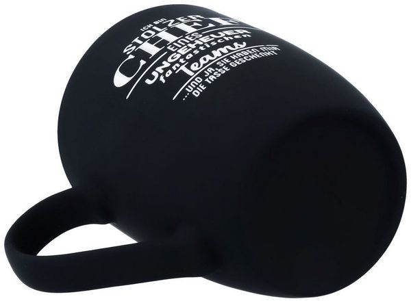 Spruchreif® Tasse SOFT-TOUCH-Tasse mit Gravur · Geschenke für die Chefin · Teamgeschenk