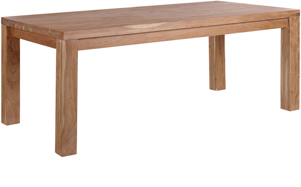 Esstisch Akazienholz hellbraun 180x90 cm TESA