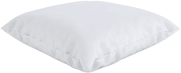 Federkissen mit Bezug - 80x80 cm - Weiß