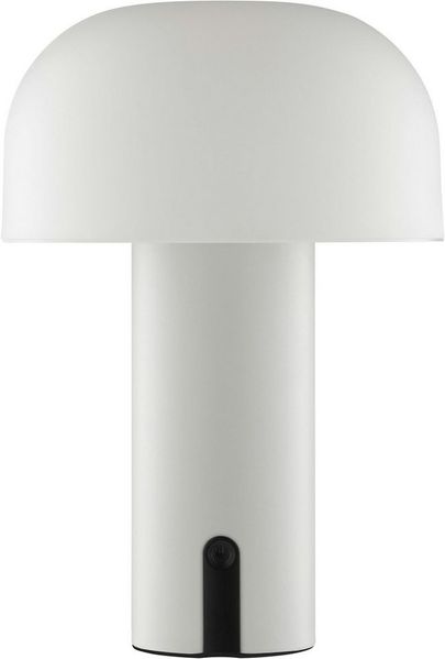 Brilliant LED Außen-Tischleuchte Mattis, Dimmfunktion, LED fest integriert, Warmweiß, mit Akku, 21 x 15 cm, 240 lm, 2700 K, dimmbar, IP44