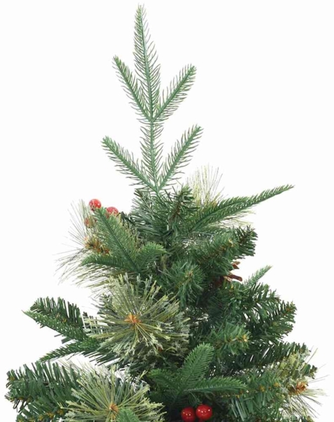vidaXL Künstlicher klappbarer Weihnachtsbaum Grün 120 cm PE und PVC 3397397 Bild 10