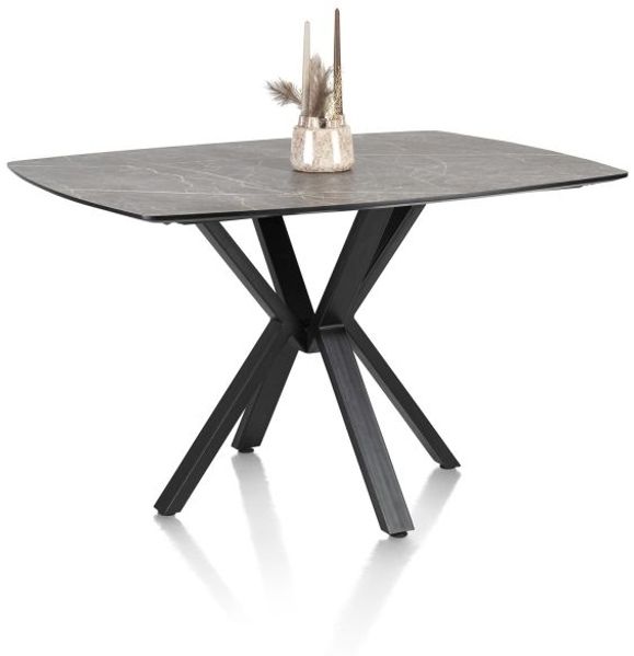PALACE Esstisch grau HPL 150cm x 120cm x 92cm