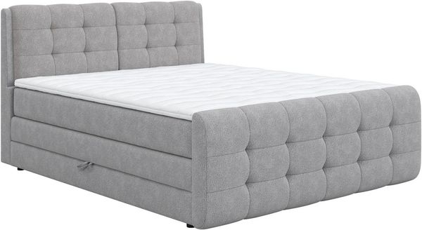 COTTA Boxspringbett Fort mit Bettkasten, inkl. Topper, erhältlich in verschiedenen Breiten (160cm, 180cm & 200cm)