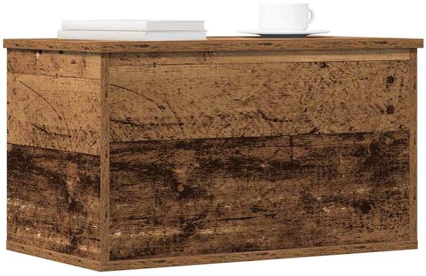 vidaXL Aufbewahrungsbox Altholz 60 x 35 x 35 cm Holzwerkstoff 868702 Bild 3