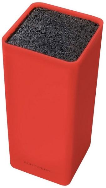 ECHTWERK Messerblock Square (1tlg), platzsparende Messeraufbewahrung mit Borsteneinsatz, 30 cm