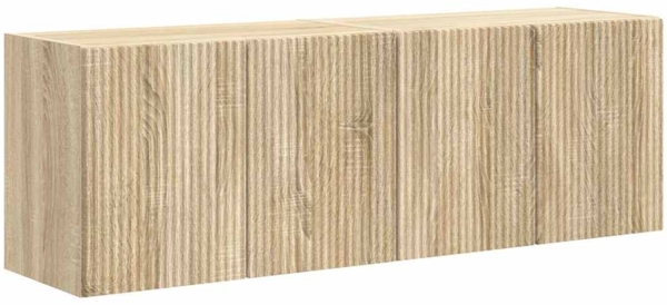 vidaXL TV-Wandschrank 2 pcs Sonoma-Eiche 59,5 x 31 x 40 cm 892334