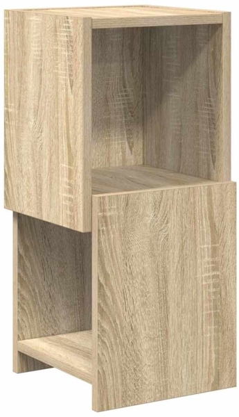 vidaXL Eckschrank Weiß 25,5 x 25 x 55 cm Holzwerkstoff 889823