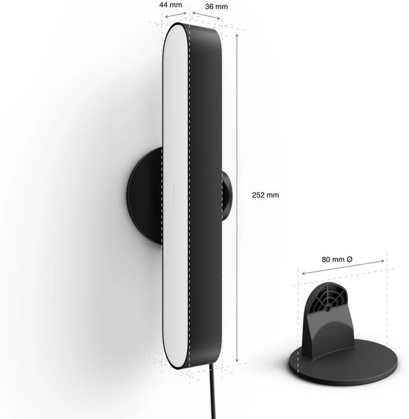 Philips Hue White and Color ambiance Play Lightbar schwarz Basis-Set Bild 3