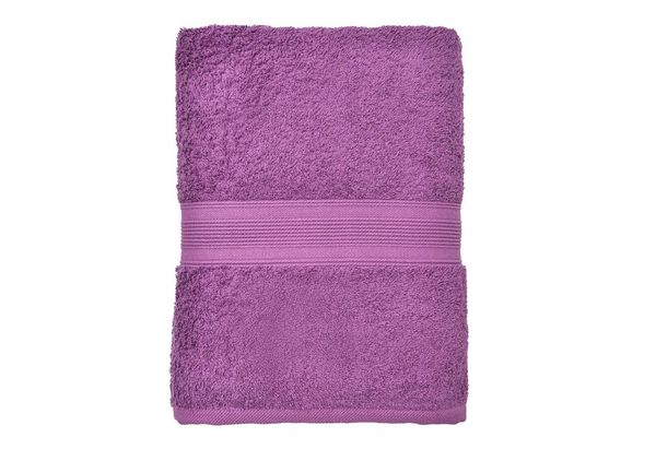 leevitex® Saunatuch Frottee XXL, (1-St), 80 x 200 cm, extra groß & saugfähig, Lila/Pflaume Bild 2