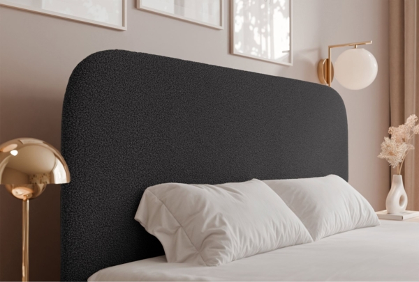 Selsey 'Sonvivo' Polsterbett mit Bettkasten, Bouclé, graphit, 140x200 Bild 7