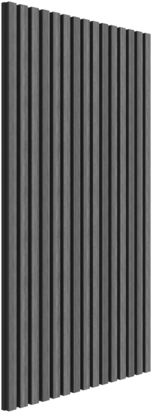 Bellamio 'Kilwa' Akustikpaneele 2er Set, dunkelgrau, 110x60 cm