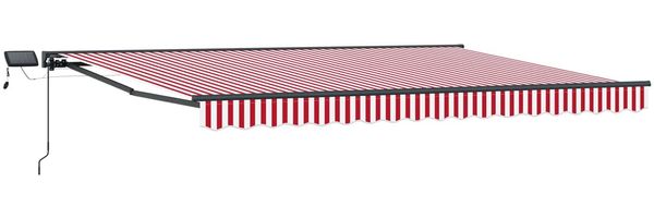 vidaXL Manueller Markisenrahmen mit LEDs 5 x 3,5 m 3420942 Bild 2