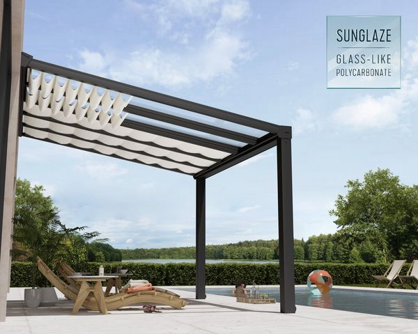 Palram - Canopia Sonnensegel für Terrassendach