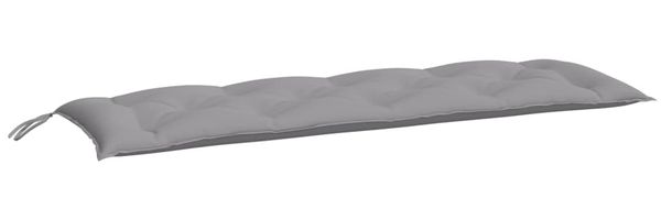 vidaXL Gartenbank-Auflagen 2 Stk. Grau 150x50x7 cm Oxford-Gewebe 361698 Bild 3