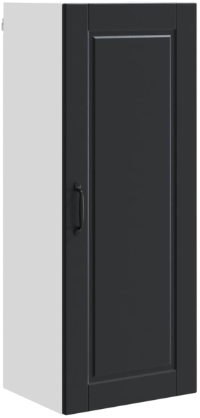 vidaXL Küchenwandschrank Schwarz 40 x 31 x 100 cm Holzwerkstoff 885466