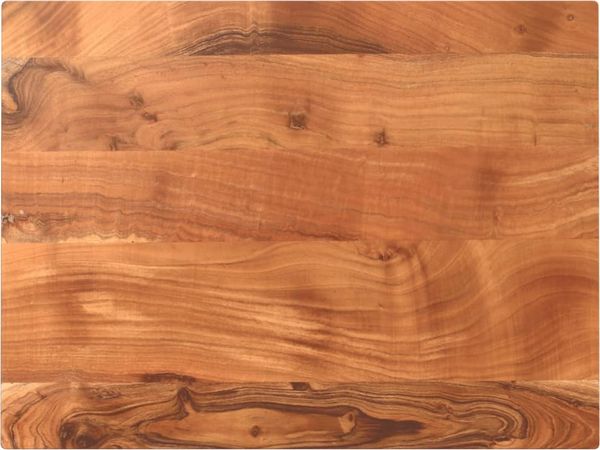 vidaXL Tischplatte 80x60x2,5 cm Rechteckig Massivholz Akazie 370926